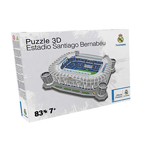 Livro Maquete 3D Estádio Real Madrid Bernabéu