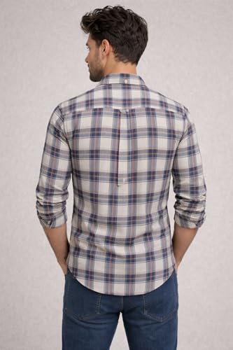 Image of Linen Checked Shirt
