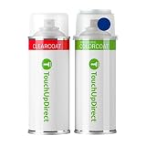 TouchUpDirect Car Paint Touch Up Spray Kit – Compatible with Honda B-588P Obsidian Blue Pearl Exact Match Auto Paint Kit with Car Color Spray and Clearcoat, for Repainting or Scratch Repair, Essential Kit