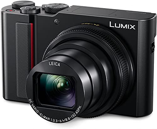Image of Panasonic LUMIX ZS200D 4K Digital Camera, 20.1MP 1-Inch Sensor, 15X Leica DC Vario-Elmar Lens, F3.3-6.4 Aperture, WiFi, Hybrid O.I.S. Stabilization, 3-Inch LCD, DC-ZS200DK (Black)