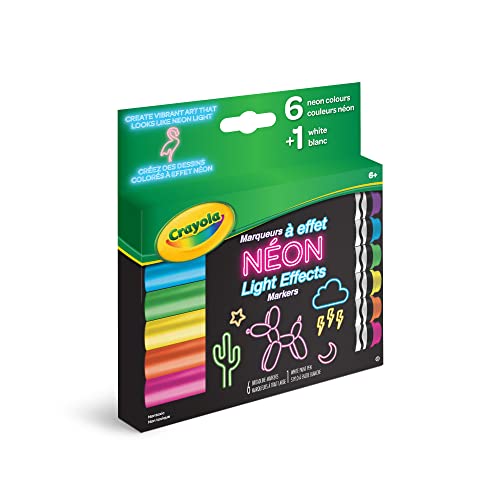 Crayola Signature Neon Markers, Light Effects, 6 Count, Gift for Teens & Adults (B09R8ZYZB2) Amazon Price History, Amazon Price Tracker