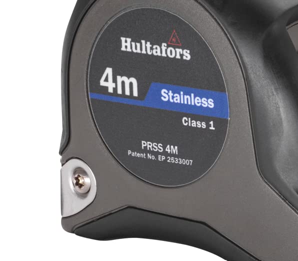 Hultafors 350403 Short Stainless Steel Tape PRSS 4m, Silver - Image 3
