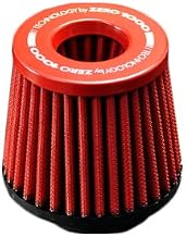 ZERO-1000 (Zero-Sen) Air Filter [Replacement Filter for Power Chamber TYPE-2] KS110 Size (Super Red) 901-A014