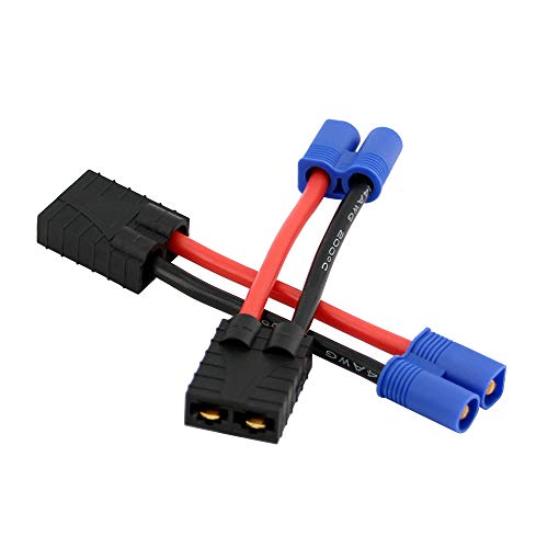 Adaptador conector TRX hembra a EC3 macho 3 unidades miniatura 4
