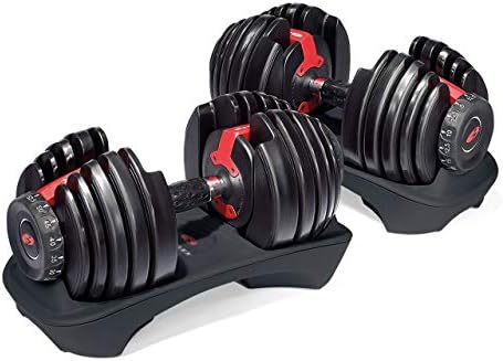 Bowflex SelectTech 552 Adjustable Dumbbells (Pair) (Certified Refurbished)