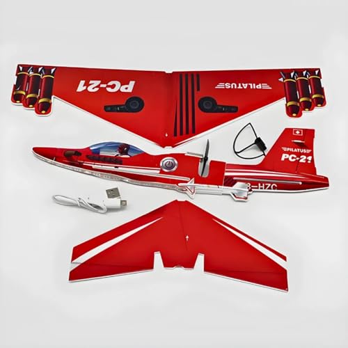 Avião Planador com Motor a Bateria Recarregável - Diversão e Aventura nas Alturas!