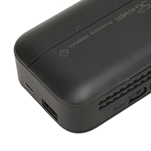 Image of Cryfokt 4G WiFi Router, Portable 4G LTE Wireless Router with 10000mAh Battery for Car Business Outdoor Travel, Compatible with Phone Laptop Tablet PC