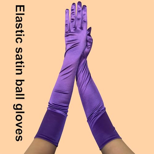 Wedding Gloves, Long Gloves, For Stage Performances,white Costume Bridal3