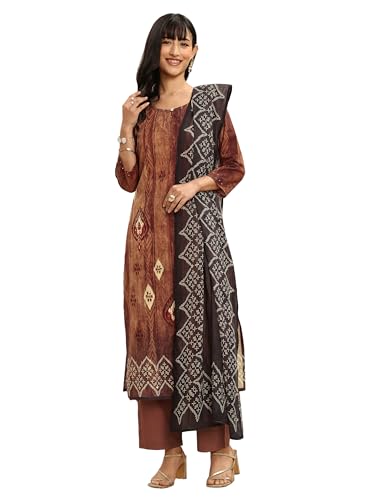 Kurta Libas marron taille M ensemble femme vêtement ample confortable