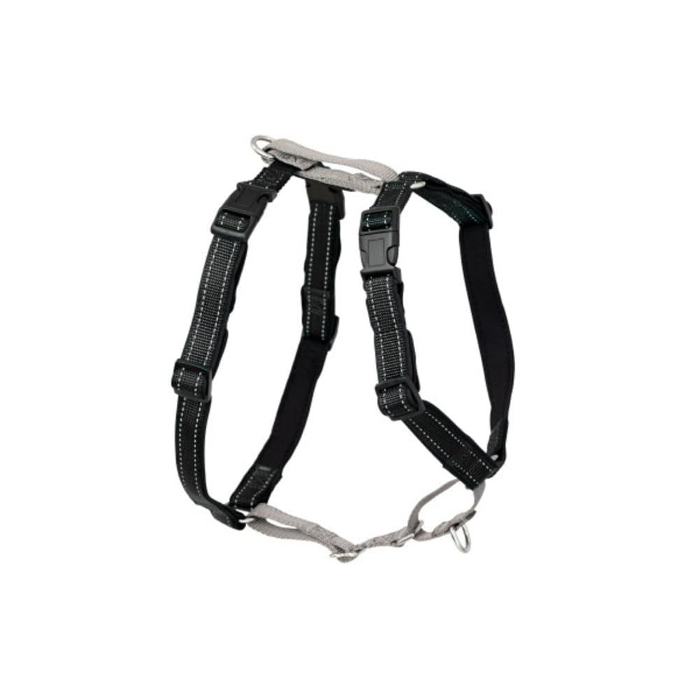 PetSafe 3-in-1 - Pettorina Pettorale per Cani con Attacco Frontale per Guinzaglio, pensata per Passeggiate Controllate - Nero - XS