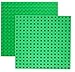 6 Pack Large Building Brick Baseboard in Blue, Green, Gray, 10 x 10 Inch Baseplates Compatible with DUPLO,MEGA, Baseplate for DIY Play Table or Wall