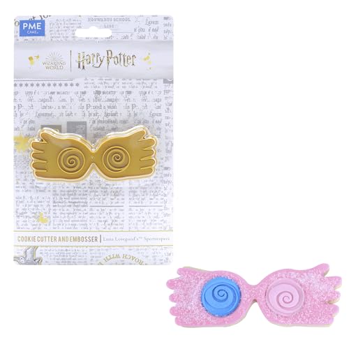 PME Harry Potter Coupeurs et emporte-pièces, Lunettes de Luna Lovegood, Spectrespecs