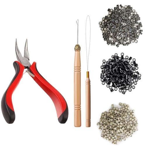 Rrlihjgu Kit De Extensiones De Cabello - Herramienta de Extensiones Capilares para Mujeres - Suministros De Peluquería Para Mujer