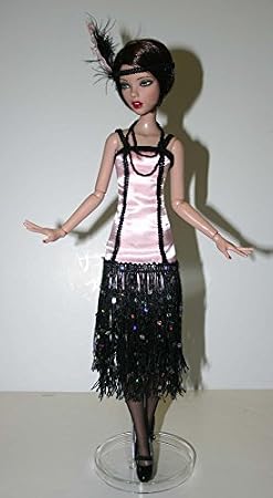 Roaring Twenties Flapper Printed Sewing Pattern for 16 Deja Vu Dolls Tonner