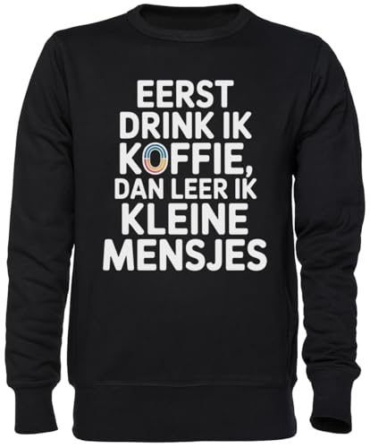 Sweat-shirt noir unisexe vêtement enseignant et jumper homme femme jersey