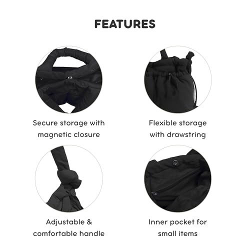 Bolso tote acolchado tipo puffer para mujer miniatura 6