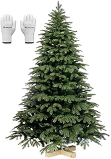 SALCAR 6ft Christmas Tree, Artificial Pine Christmas Trees With Metal Stand, Spruce Pine Tree 180cm Xmas Tree, 6 ft Christmas Decoration