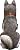 DWK Front Porch Dog Outdoor Welcome Sign Decorative Statue | Cute Dog Welcome Sign for Front Porch Standing | Decorative Garden Statues - Husky