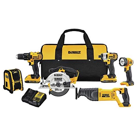 DEWALT 20V MAX 6-Tool Combo Kit (DCK620D2) Cover