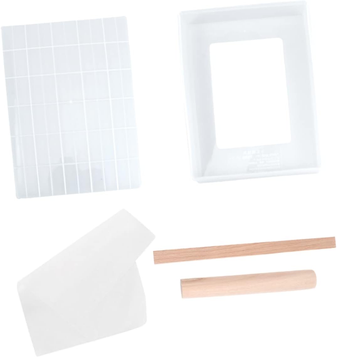 5pcs Nougat Baking Plate Nougat Baking Mold Kit Handmade Diy Tools Non-stick Mat Easy to Use for Making