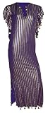 Egyptian Belly Dance Nancy Stretchy Folkloric Dancing Outfit Galabeya Oriental Abaya Dress Dresses Costume Baladi Saidi Fallahi Carnival Sequins Handmade Bellydance Women (Mauve x Gold)