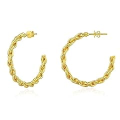 #D Open Braided-Gold