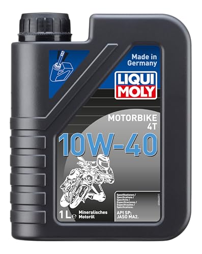 LIQUI MOLY Motorbike 4T 10W-40 | 1 L | Motorrad 4-Takt-Öl | Art.-Nr.: 3044