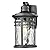 Darkaway Outdoor Porch Lights Wall Mount, Outside Light Fixtures Sconces Wall Lighting with Water Ripple Glass Waterproof Exterior Lights for Patio Yard House Hallway Doorway Garage