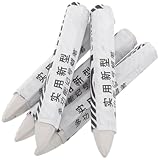 Tofficu Tire Marker Pen Set 5 White Waterproof Tire Crayons for Automotive Care and Repair Marking Durable Paint Pens for Wet and Dry Tires