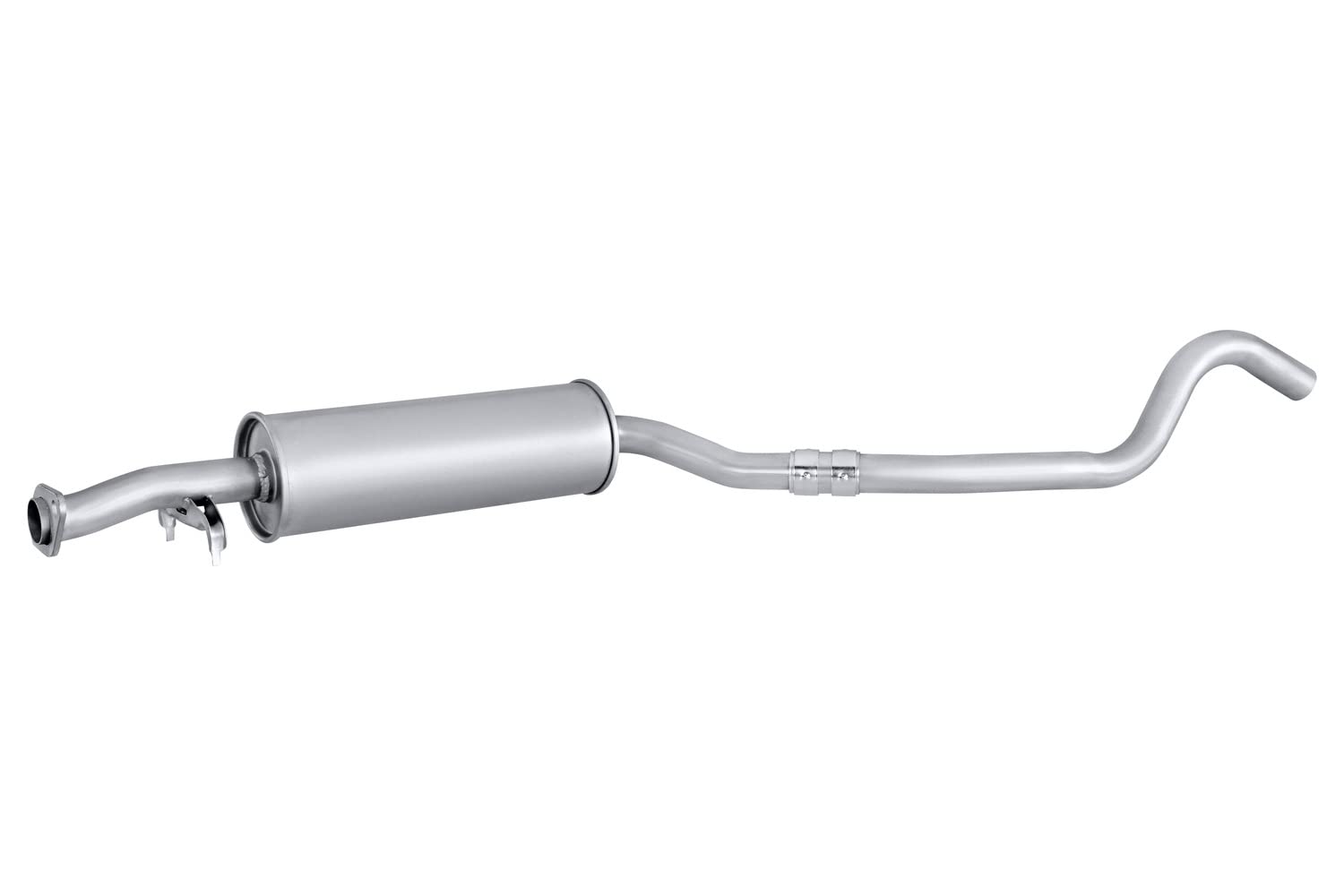 HELLA 8LC 366 024-551 Tłumik środkowy - Easy2Fit® Kit - w środku - dwuczęściowy - Komplet z elementami do montażu