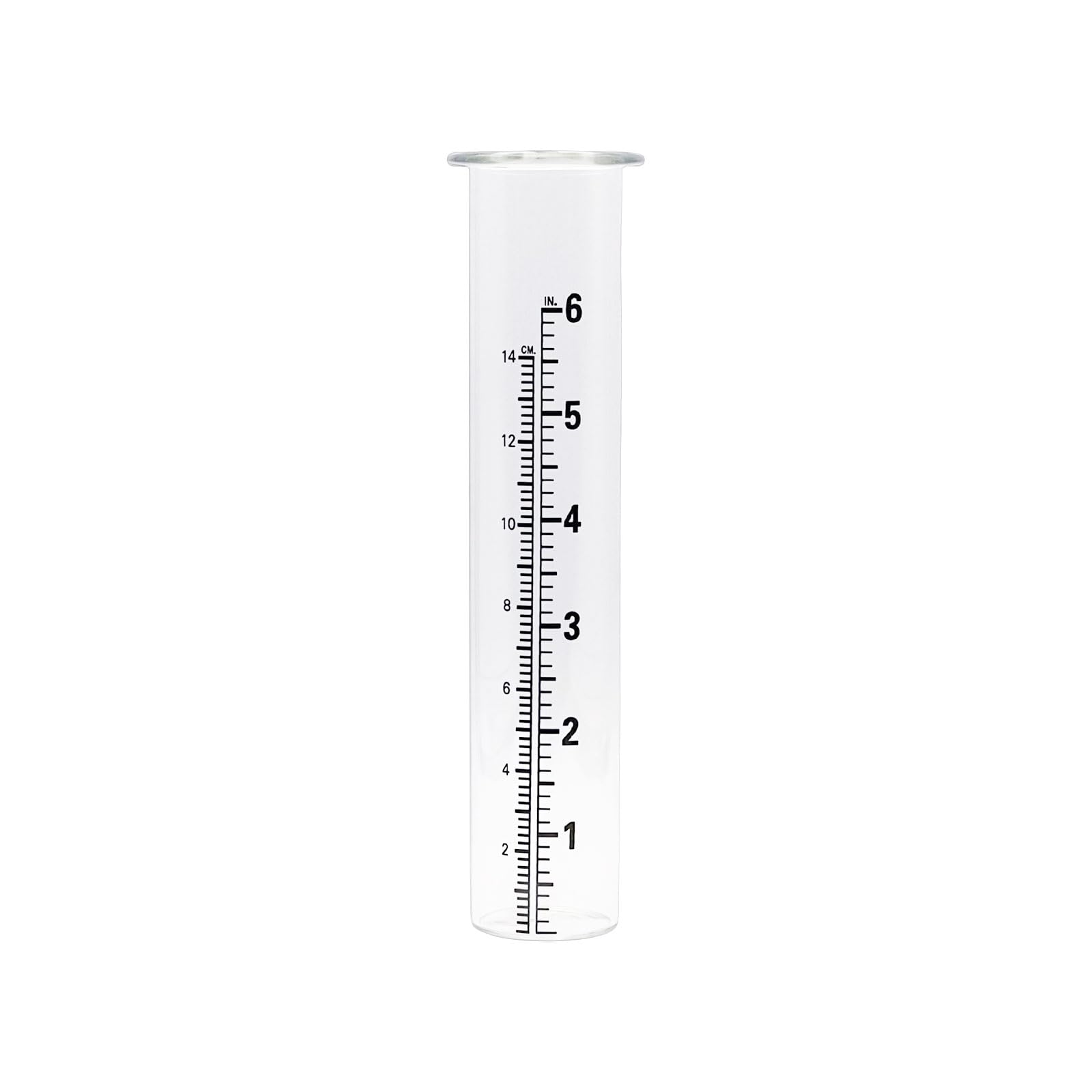 Rafgaldex 19Cm Long Rain Gauge Rain Gauges Easy Readable Outdoor Rain Gauges Weather Tool Installation Upgrades For Garden Use Large Font