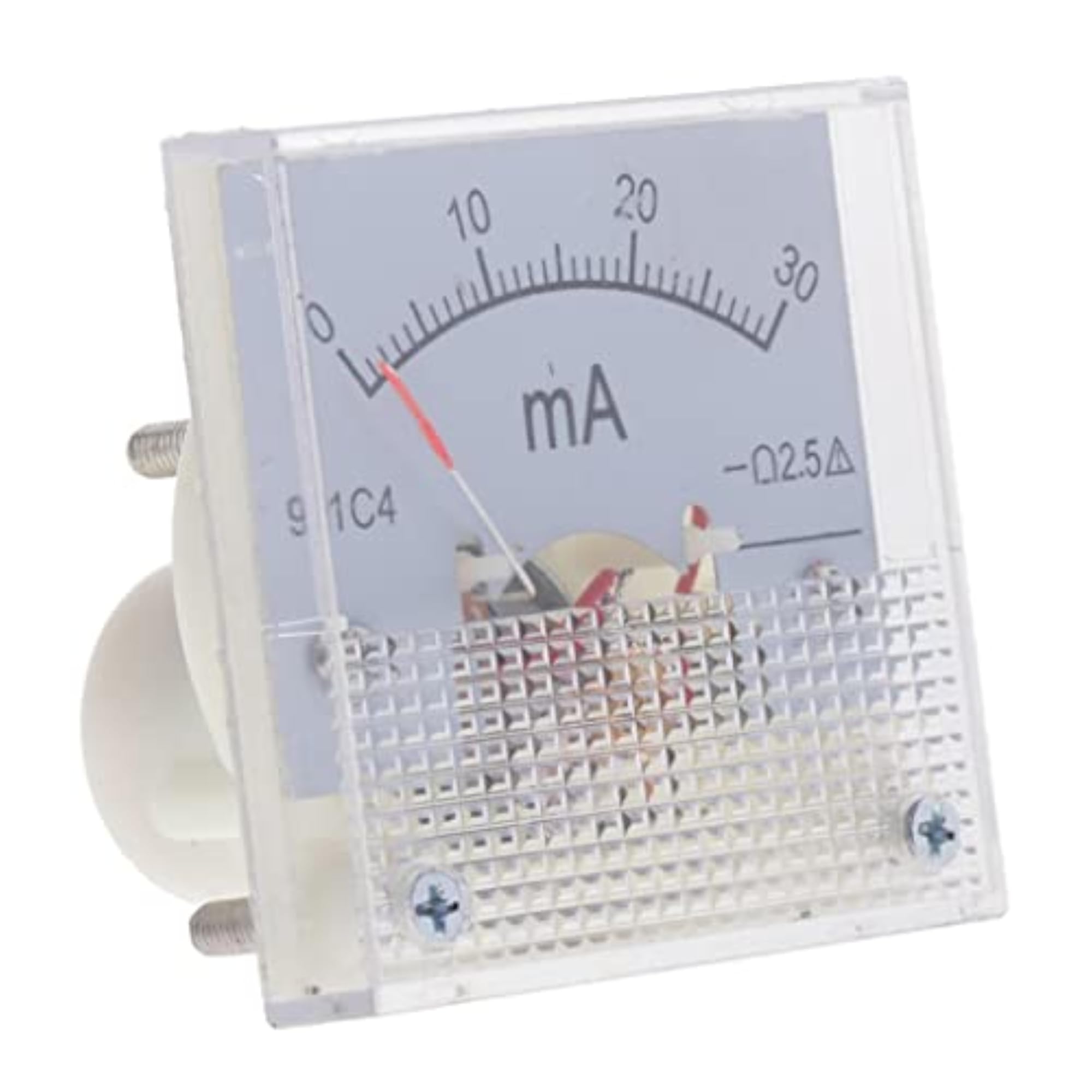 DC Ammeter Analog Panel Meter, Pointer Type 0-30mA
