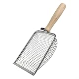 Mehrzweck-Gartenschaufel mit Holzgriff für einfache Bodenvorbereitung und effiziente Kompostierung (5,0 mm)