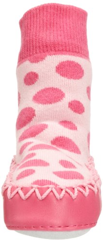 Baby Slipper Socks 18-24m Pink Spots2