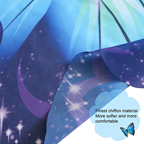 NOLITOY Mantello con farfalla blu con copertura