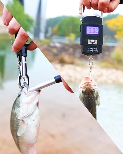 AOFUXTI Presentes de equipamento de pesca para homens, kits de ferramentas de equipamento de pesca e