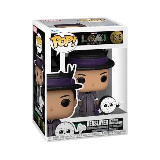 Funko Pop! & Buddy: Loki - Renslayer & Miss Minutes - Figura de Vinilo Coleccionable - Idea de Regalo- Mercancia Oficial - Juguetes para Niños y Adultos - TV Fans - Muñeco para Coleccionistas