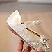 Fashion Autumn Girls Casual Shoes Shiny Pearl Rhinestone Bow Dress Shoes Dance Shoes Water Shoes Kids (Beige, 2.5-3 Years Toddler)
