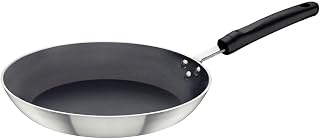 Tramontina Bratpfanne Professional, 28 cm, Antihaftbeschichtet, Aluminium, Optimale Wärmeverteilung, Kein Anhaften, Hitzebeständiger Griff, Ergonomisch