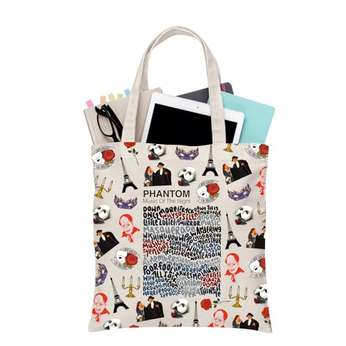 PLITI Phantom Tote Bag Opera Lover Gifts Phantom Music Of Th