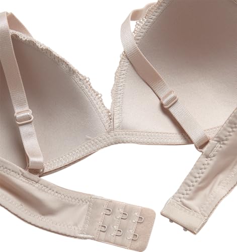 bebe Girls Training Bra - 3 Pack Training Bras Seamless Wireless Adjustable Straps Girls Padded Bras Kids Teens (30A-34A)4