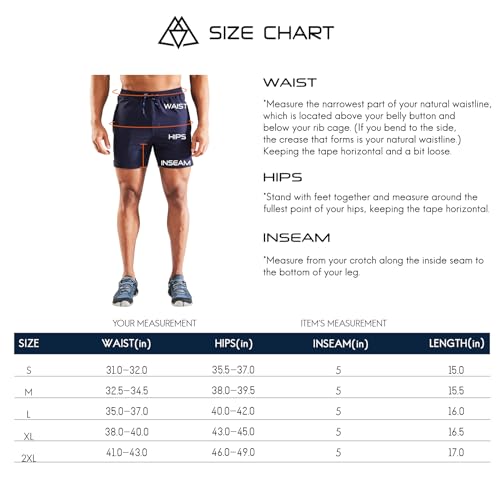 Haimont HM20700016-S01 Camping Hiking Shorts For Men, Quick Dry Comfortable Lightweight Nylon Outdoor Breathable Travel Shorts Dark Blue thumb #6