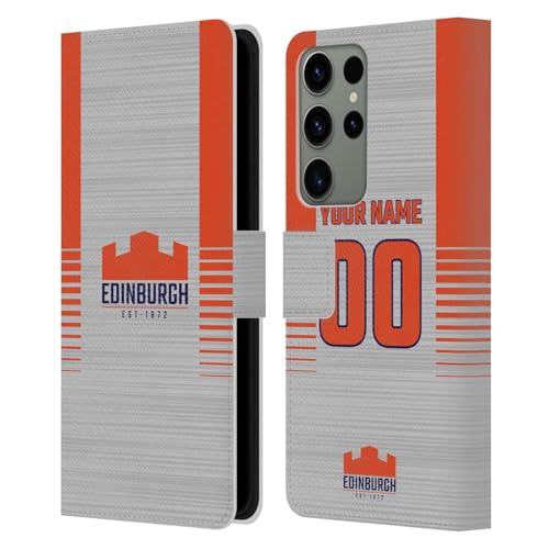 Coque Samsung S23 Ultra Edinburgh Rugby étui portefeuille cuir personnalisé 5G