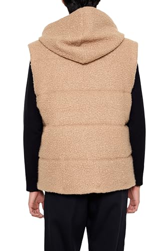 Forever 21 Men's Hooded Faux Shearling Vest3