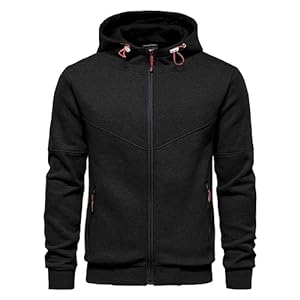 CTU Mens Hoodies Sweatshirts Jackets Long Sleeve Fleece Zip Up Hoodies for Men S-4XL