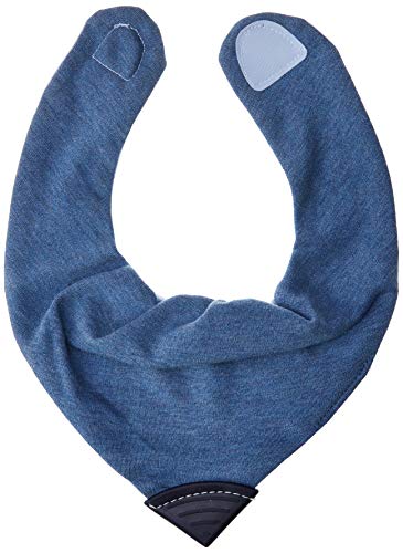 Babador bandana impermeavel Jeans, Clingo, Azul