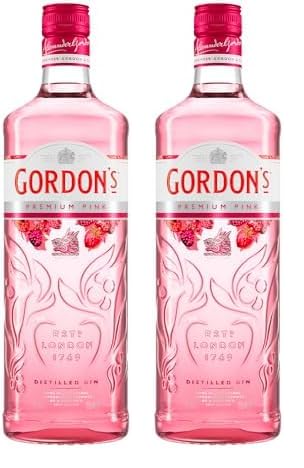 Gordon's Pink Gin 37,5% 70cl (Lot de 2)