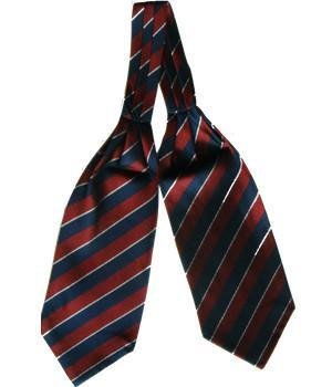 Queen's Dragoon Guards Silk Non Crease Regimental Cravat