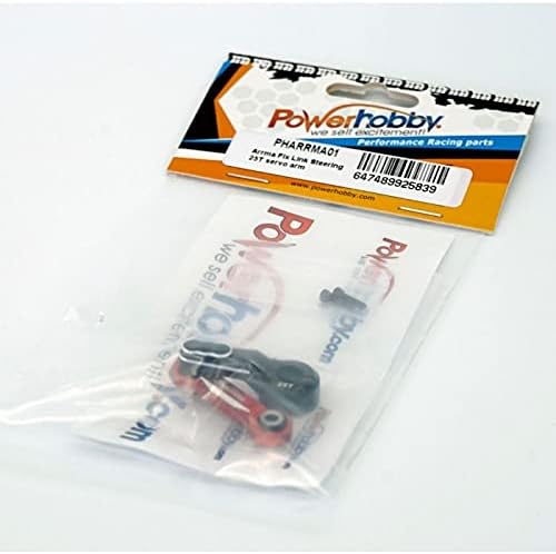 Miniatura 2 de Powerhobby - Brazo servo de dirección de enlace fijo de aluminio 25T Compatible con Arrma Kraton Outcast Senton Typhon Talion