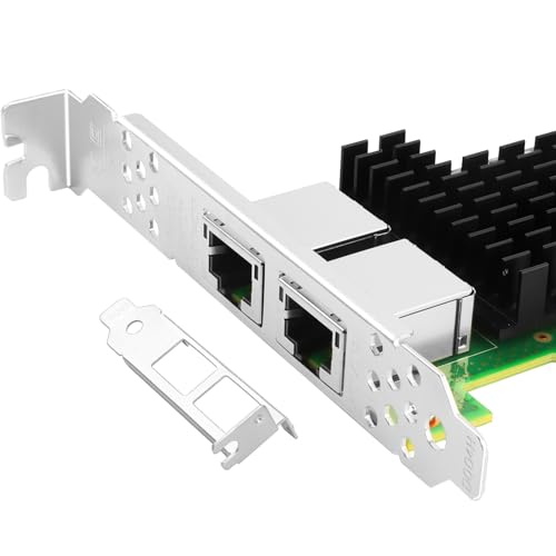 Image of Vogzone for X710-T2L 10GbE PCIe 3.0 x8 NIC, Dual RJ45 10GBASE-T Adapter